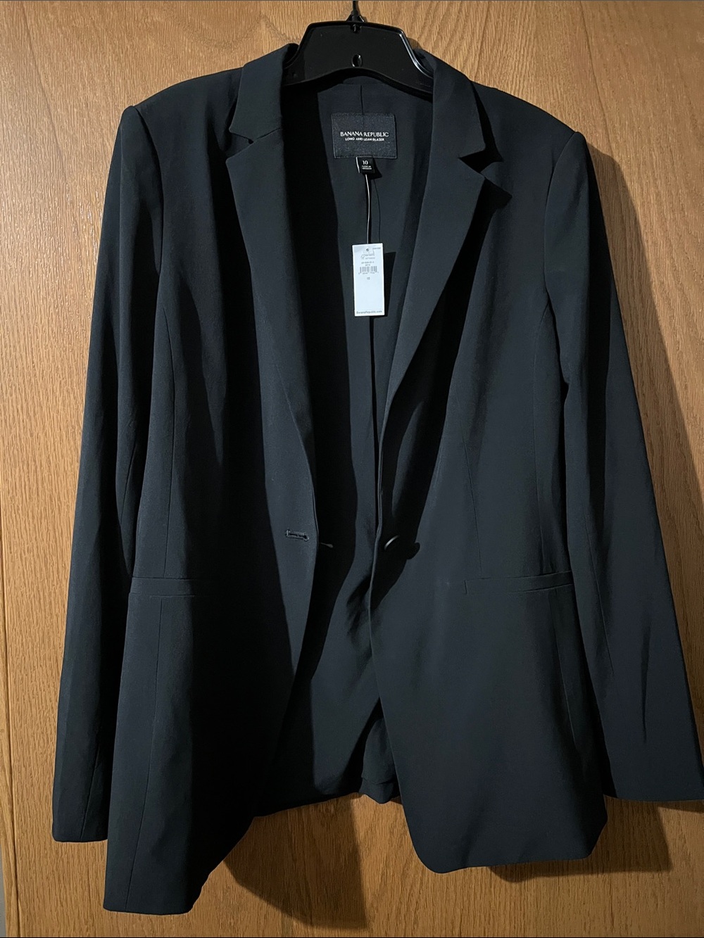 Banana Republic Black Women's Long and Lean Blazer